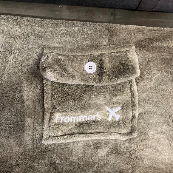 Frommer's Air Travel Set - Inflatable Pillow and Blanket - NWOT - Picture 4 of 9